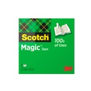 Plakband Scotch Magic 810 25mmx66m onzichtbaar mat