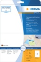 Etiket HERMA 4683 210X148mm transparant mat 50 etiketten