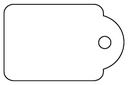 Label Apli karton nr 388 15x24mm wit 1000 stuks