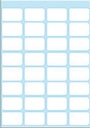 Etiket HERMA 3640 12x19mm wit 224 stuks