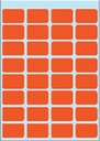 Etiket HERMA 3642 12x19mm rood 160 stuks