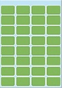 Etiket HERMA 3645 12x19mm groen 160stuks