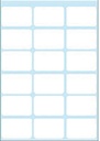 Etiket HERMA 3746 17x26mm wit 126 stuks