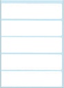 Etiket HERMA 3750 21x80mm wit 35 stuks