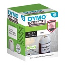 Etiket Dymo LabelWriter industrieel 104x159mm 1 rol á 200 stuks wit