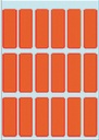 Etiket HERMA 3652 12x34mm rood 90 stuks