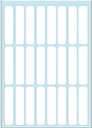 Etiket HERMA 3724 8x36mm wit 168 stuks