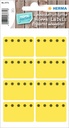 Etiket HERMA 3771 26x40mm diepvries geel 48 stuks