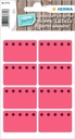 Etiket HERMA 3772 26x40mm diepvries rood 48stuks