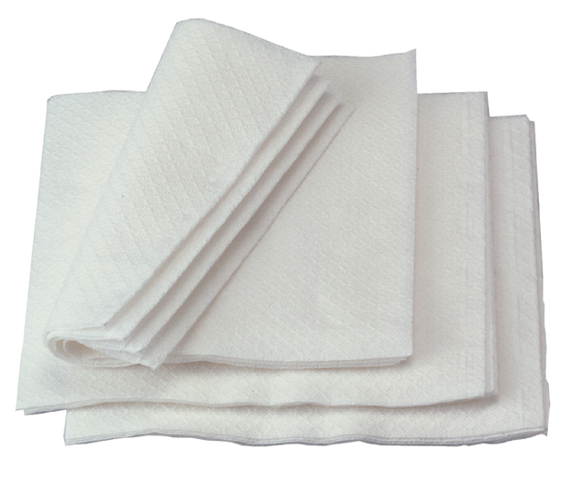 Servet IEZZY 33x33cm 1 laag wit 60770