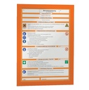 Duraframe Durable 487209 A4 oranje 2 stuks