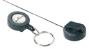 Afrolmechanisme Durable 8222 met sleutelring 800mm antraciet