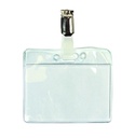Badge Quantore met clip 60x90mm