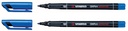 Viltstift STABILO OHpen 843/41 permanent rond medium blauw