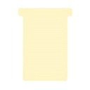 T-kaart Djois formaat 3 77mm beige 100 stuks