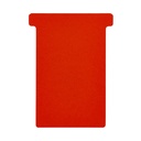 T-kaart Djois formaat 3 77mm rood 100 stuks