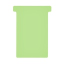 T-kaart Djois formaat 3 77mm groen 100 stuks