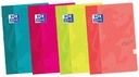 Schrift Oxford School Touch A5 lijn 72 pagina's 80gr assorti