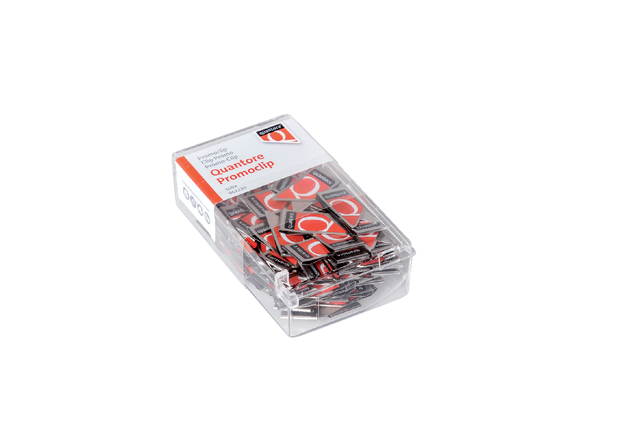 Promotieclip Quantore met logo 100 stuks