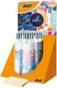 Balpen Bic 4kleuren medium Hydro ass