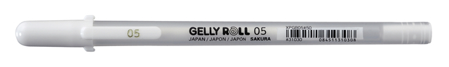 Gelschrijver Sakura Gelly Roll Classic 05 set à 5 stuks wit