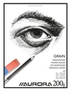 Tekenblok Aurora 27x36cm 20 vel 200 gram Grain papier