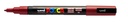 Verfstift Posca PC3M fijn donkerrood