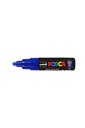 Verfstift Posca PC7M breed donkerblauw