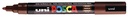 Verfstift Posca PC5M medium bruin