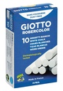 Schoolbordkrijt Giotto doos à 10 stuks wit