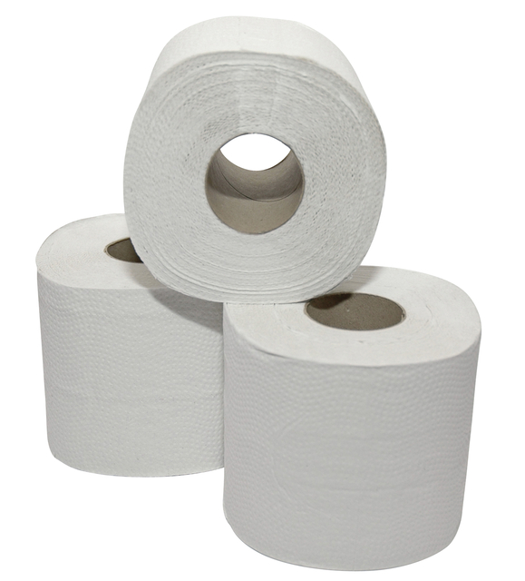 Toiletpapier Cleaninq T4 2-laags 40x400 vel recycled wit