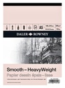 Tekenpapier Daler-Rowney Smooth Heavyweight 220gr A5 natuurlijk wit