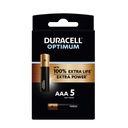 Batterij Duracell Optimum 5x AAA