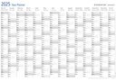 Jaarplanner 2026 Staedtler Lumocolor 84x60cm oprolbaar