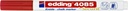 Krijtstift edding 4085 by Securit rond 1-2mm rood