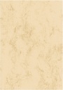 Designpapier Sigel A4 90gr marmer beige pak à 100 vel