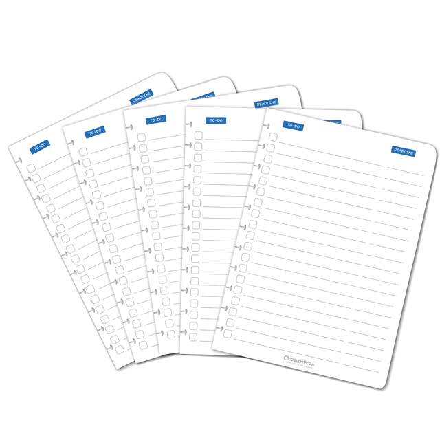 Uitbreidingsset Correctbook A4 to-do 5 bladen