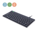 Toetsenbord R-Go Ergonomisch Compact Break QWERTY zwart