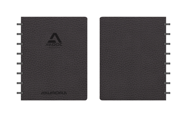 Schrift Adoc Business A5 ruit 5x5mm 144pag 90gr zw