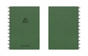 Schrift Adoc Business A4 ruit 5x5mm 144 pagina's 90gr groen