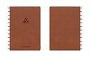 Schrift Adoc Business A4 lijn 144 pagina's 90gr bruin