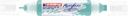 Acrylmarker edding e-5400 3D double liner opulent turquoise