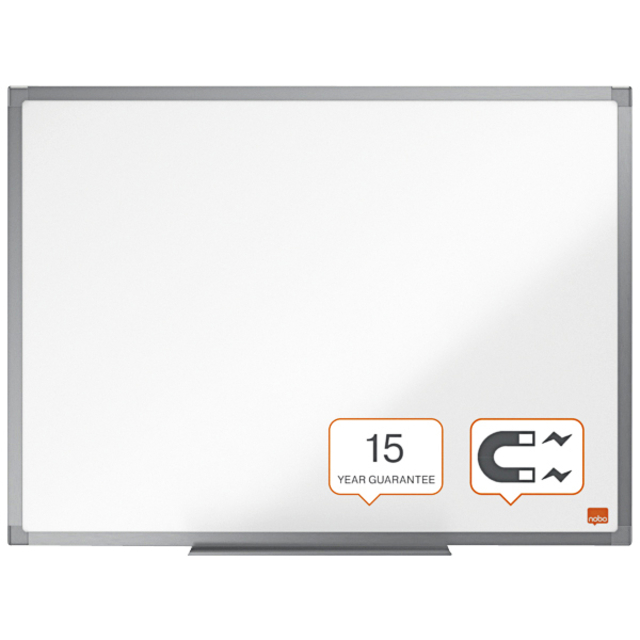 Whiteboard Nobo Essence magnetisch 45x60cm staal