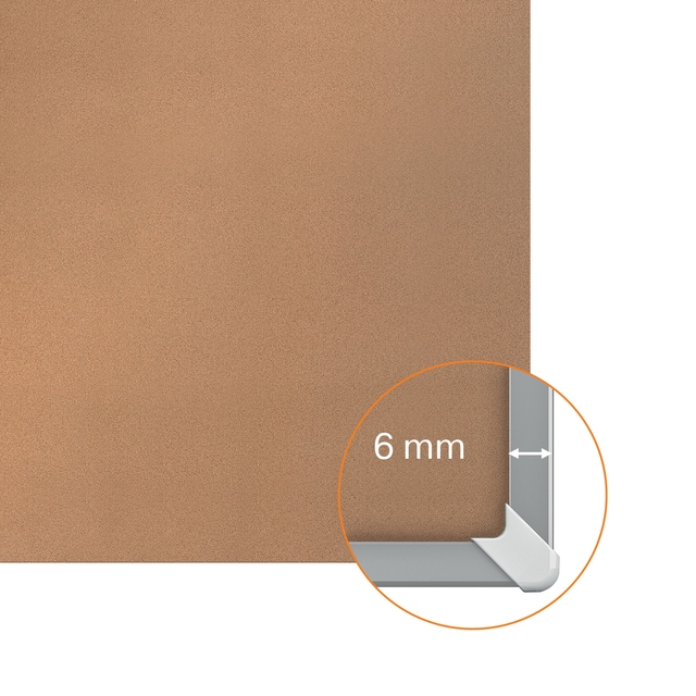 Prikbord Nobo Impression Pro widescreen 50x89cm kurk