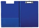 Klembordmap Esselte met kopklem PP A4 blauw