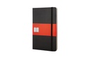 Adresboek Moleskine large 130x210mm hard cover lijn zwart