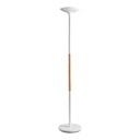 Vloerlamp Unilux Pryska led hout wit