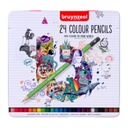 Kleurpotlood Bruynzeel set à 24 stuks assorti