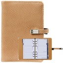 Organizer Kalpa Personal inclusief agenda 2025-2026 7dagen/2pagina's slangenprint bruin