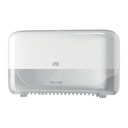 Toiletpapierdispenser Tork T7 Elevation Optiserve Coreless medium duo wit 558040